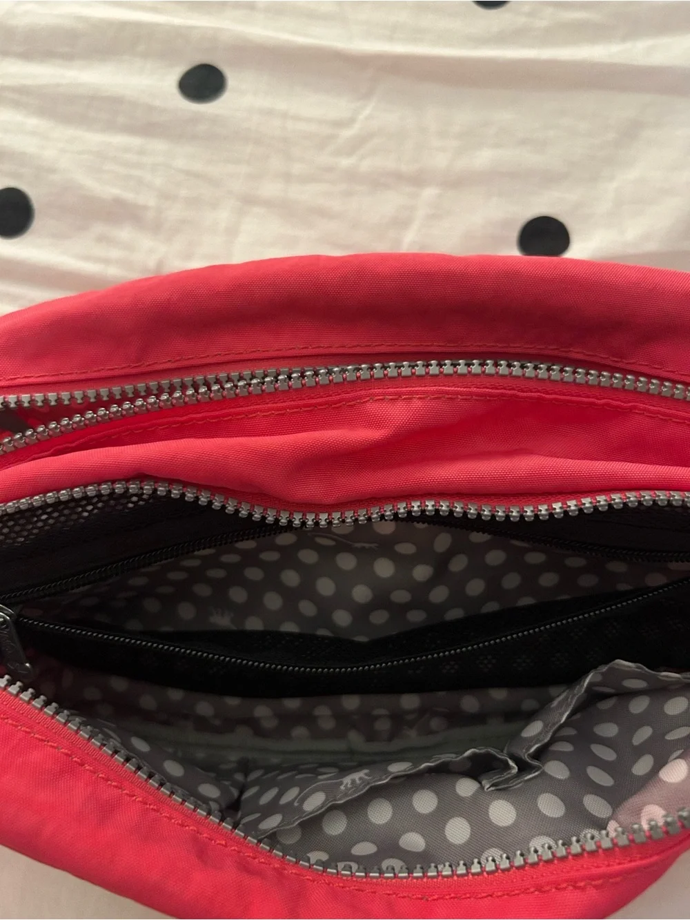 Kipling Agot Large Toiletry Bag in Vibrant Pink